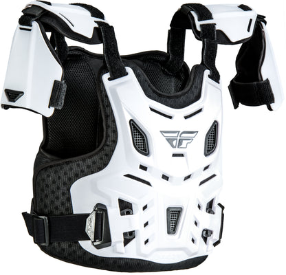 Fly Racing Youth CE Revel Roost Guard White (Part #36-16065 YTH CE WHT)