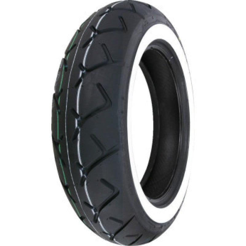 Bridgestone Exedra G702-J 180/70-15 Motorcycle Rear Tire with Whitewall Sidewall
