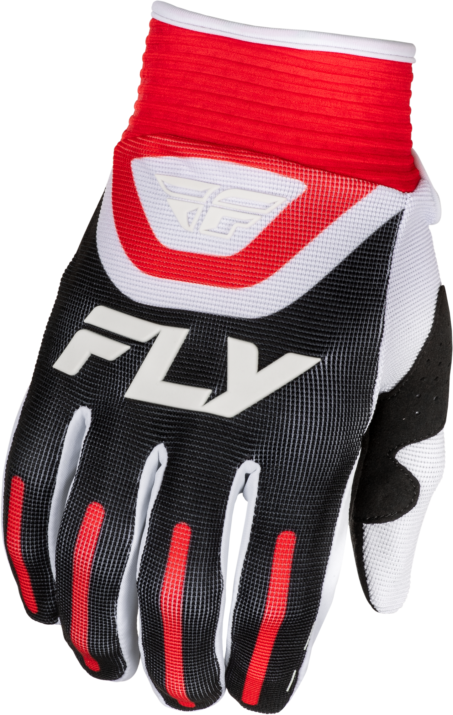 Fly Racing F 16 Gloves Black/Red/White - All-Around Performance Riding Gloves
