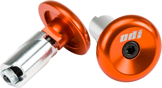 ODI Aluminum Bar End Plugs F71APO - Protect Your Bike Handles with Durable 6061 Aluminum