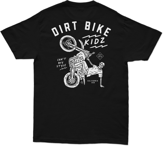 DBK 12 O'clock Tee Black 2X - Comfortable 6oz 100% Cotton T-Shirt
