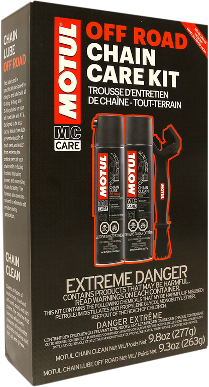 MOTUL Chain Care Kit for Off-Road - Aerosol 109788