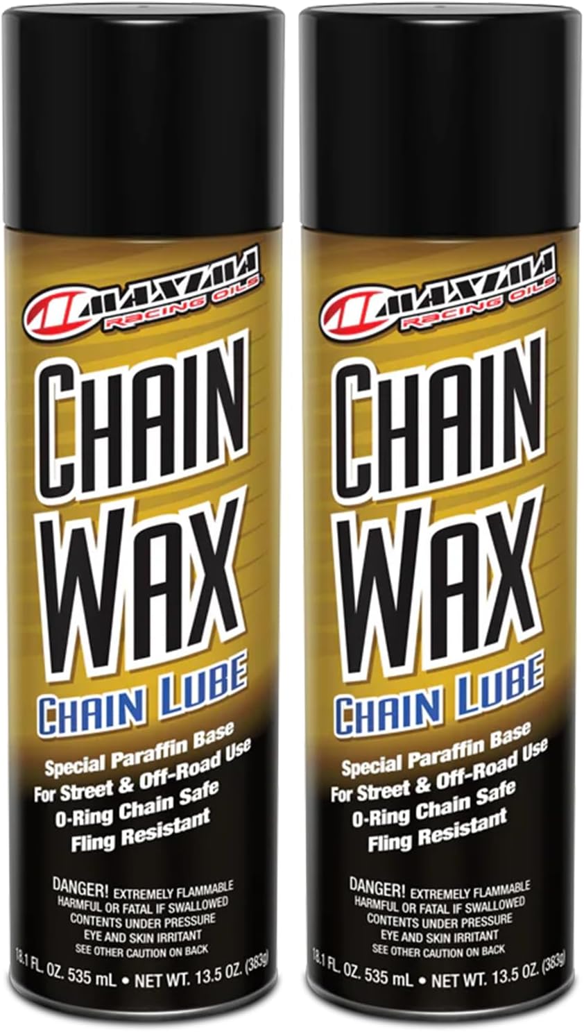 Maxima Chain Wax Chain Lube 13.5oz 2-Pack 74920