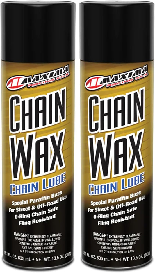 Maxima Chain Wax Chain Lube 13.5oz 2-Pack 74920