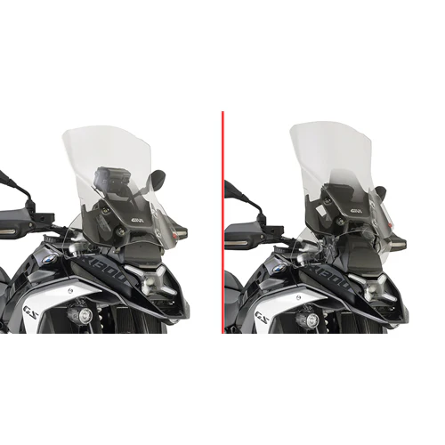 GIVI D5143ST Windshield for BMW - Clear, Smoke, and Matte Black Options