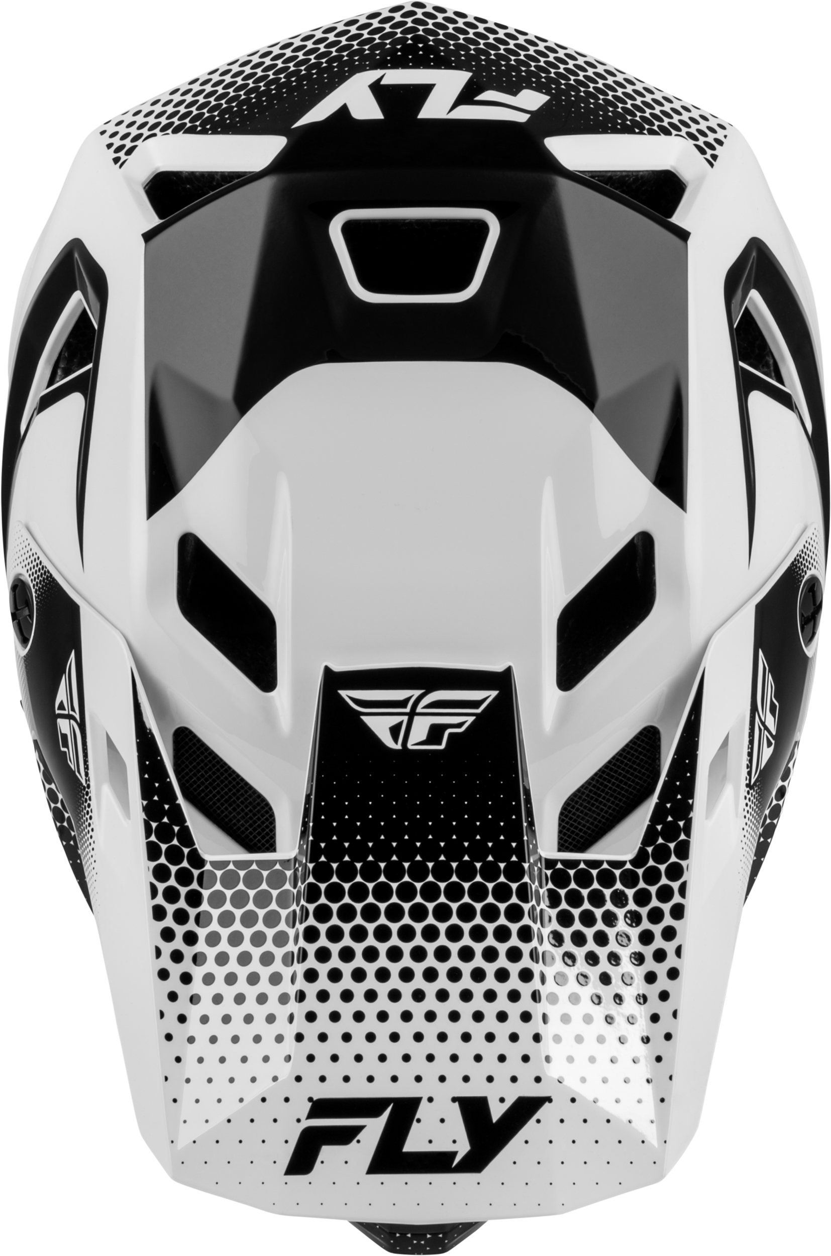 Fly Racing Rayce Sonar Bicycle Helmet - White/Black Large