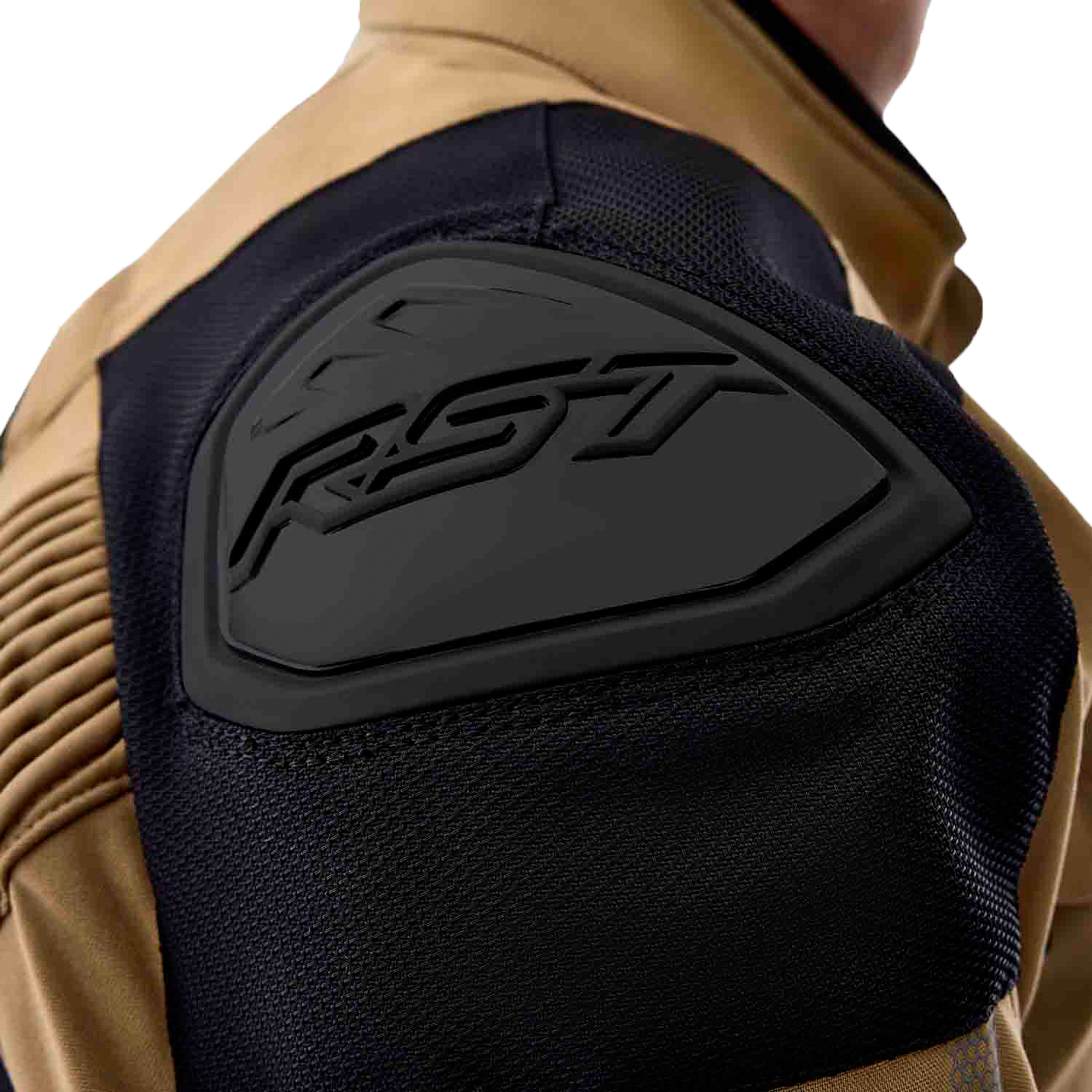RST Ps Adventure D3O Jacket Sand/Black Textile - All-Weather Touring Motorcycle Jacket with Removable Thermal and Waterproof Layers