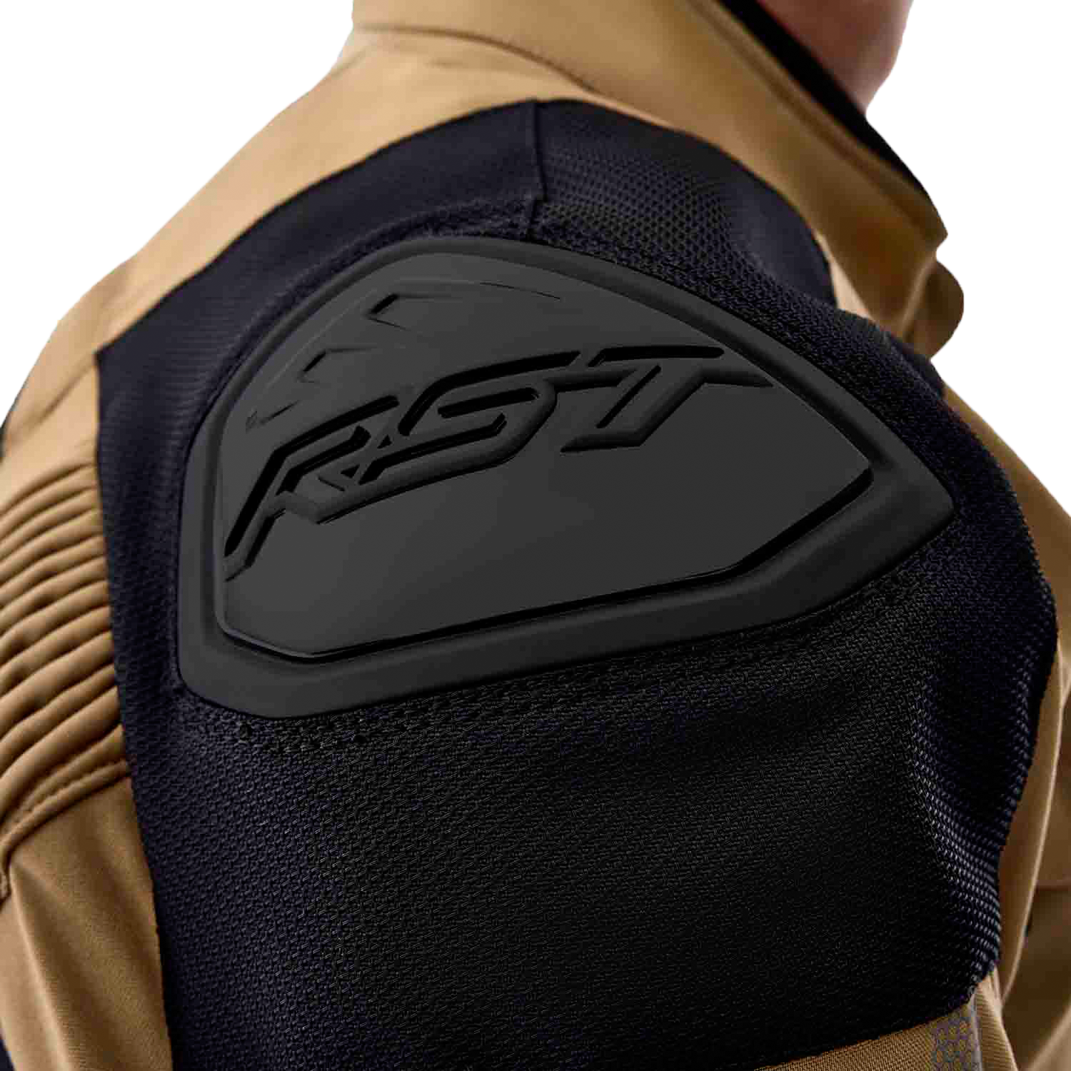 RST Ps Adventure D3O Jacket Sand/Black Textile - All-Weather Touring Motorcycle Jacket with Removable Thermal and Waterproof Layers