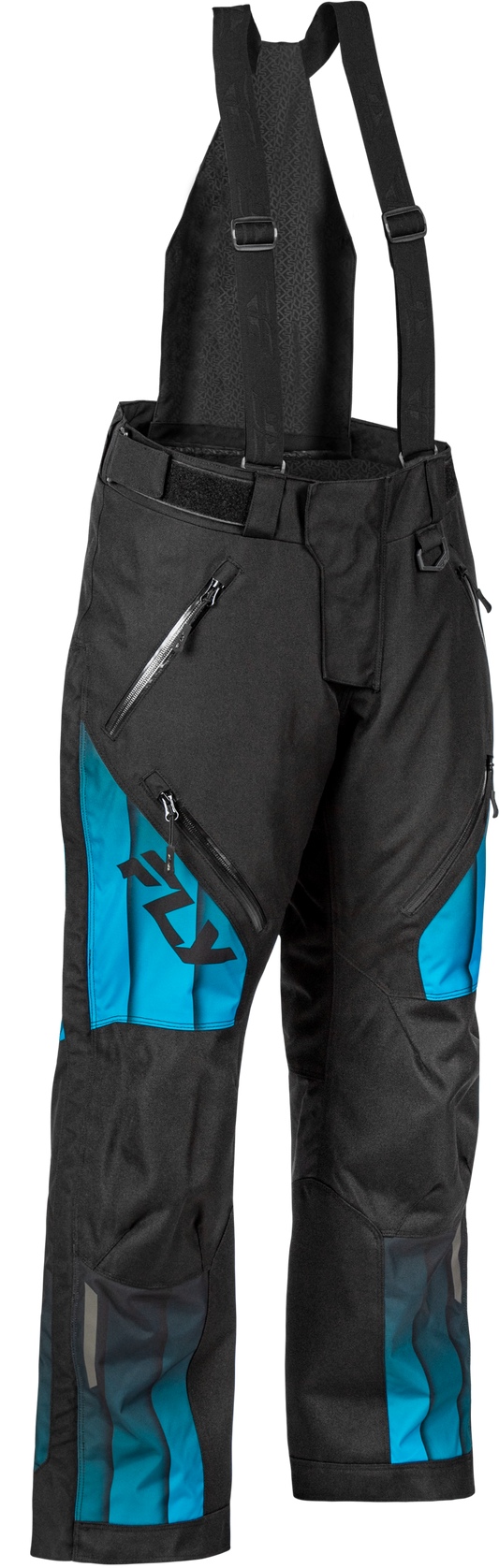 Fly Racing Women's SNX Pro Pant Blue/Black XL – Weatherproof Snowmobile Pant with Removable Liner and High-Visibility Details