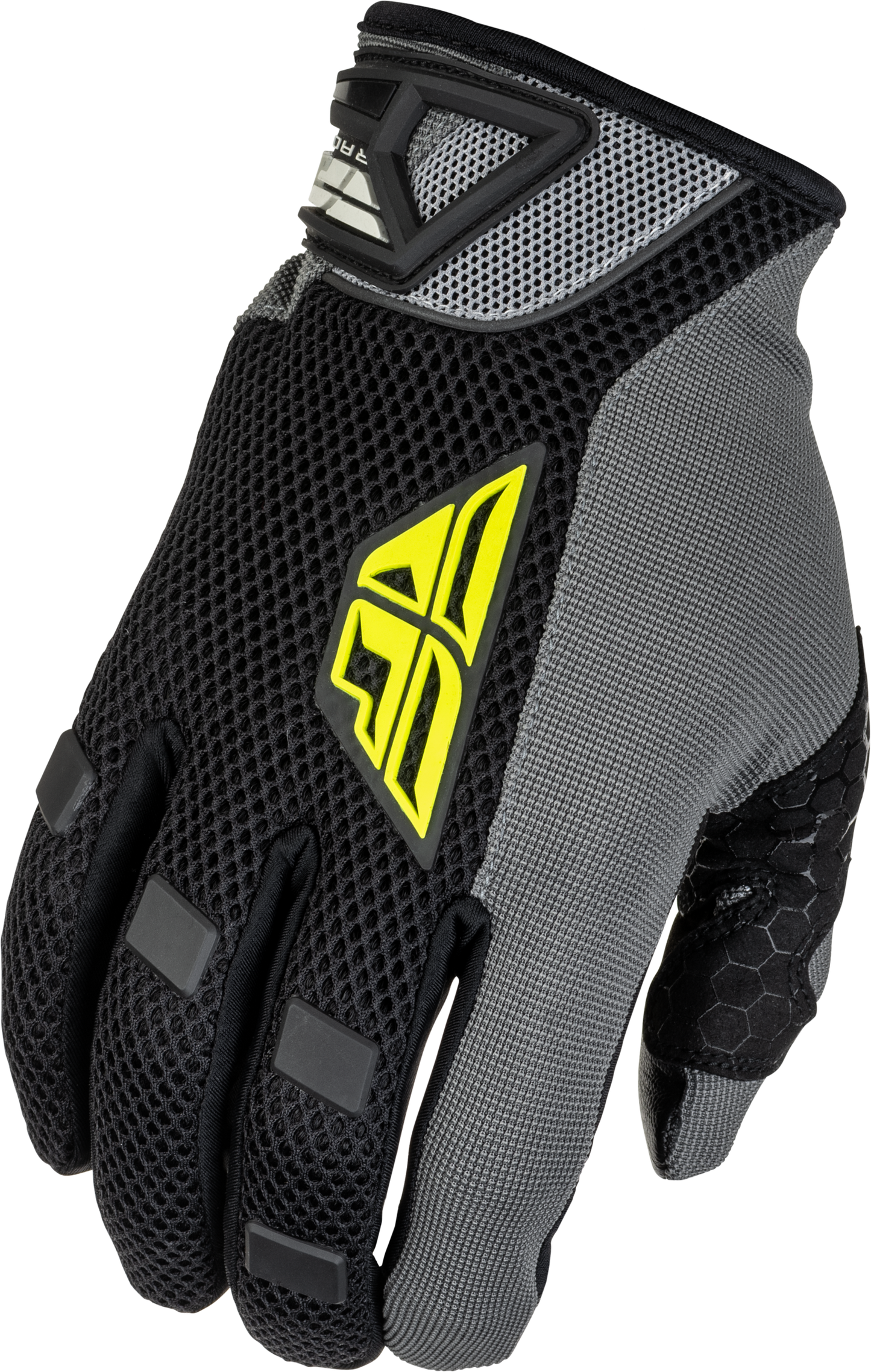 Fly Racing Coolpro Gloves Black and Hi Vis, Part Number 476-40273X
