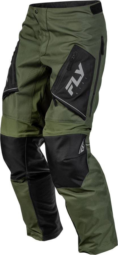 Fly Racing Patrol Over Boot Pants Forest Green/Black Size 30