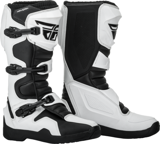 MAVERIK BOOTS WHITE/BLACK SZ 08