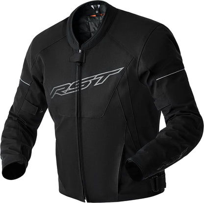RST F4 D3o Jacket Black Textile Medium – Waterproof Motorcycle Riding Jacket with CE A Certification