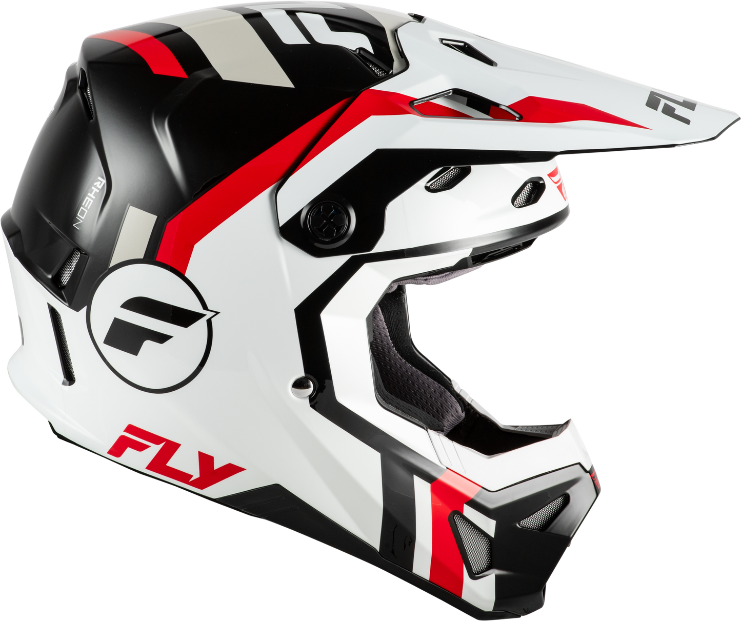 Youth Formula Cp Seal Helmet White/Black/Red Yl