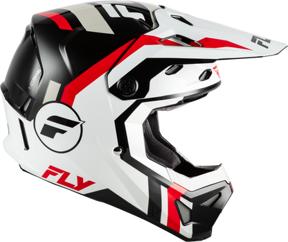Youth Formula Cp Seal Helmet White/Black/Red Yl