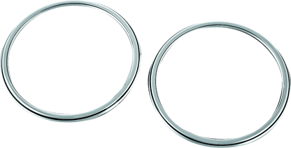 Kuryakyn Corona Speaker Grills Chrome for Harley-Davidson Touring Models