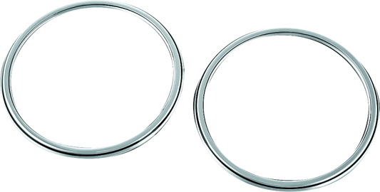 Kuryakyn Corona Speaker Grills Chrome for Harley-Davidson Touring Models