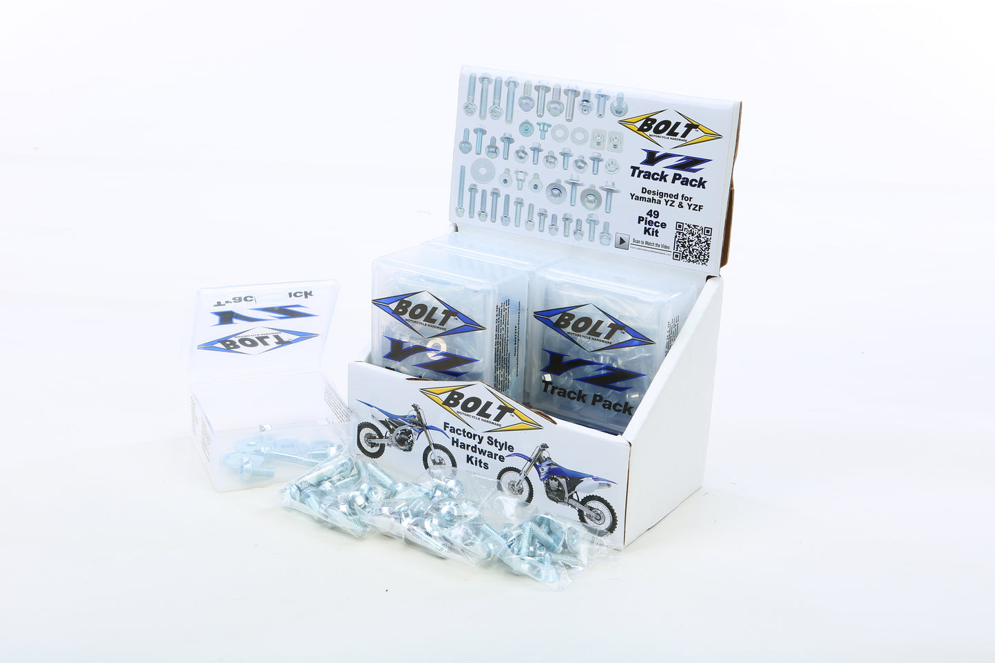 BOLT Yamaha YZ Track Pack 6-Piece Set (Part Number 2014-6YZTP) for Yamaha YZ, YZF, and WRF Models