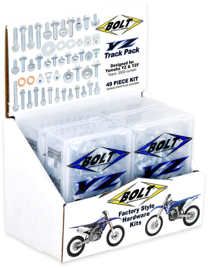 BOLT Yamaha YZ Track Pack 6-Piece Set (Part Number 2014-6YZTP) for Yamaha YZ, YZF, and WRF Models
