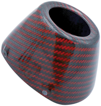 FMF Carbon Cap 4.1 New Style Red Carbon – High-Performance Motorcycle Accessory