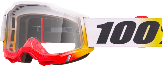 100-Percent Accuri 2 Goggle Torken Clear Lens – Comfortable Protective Eyewear for Riders