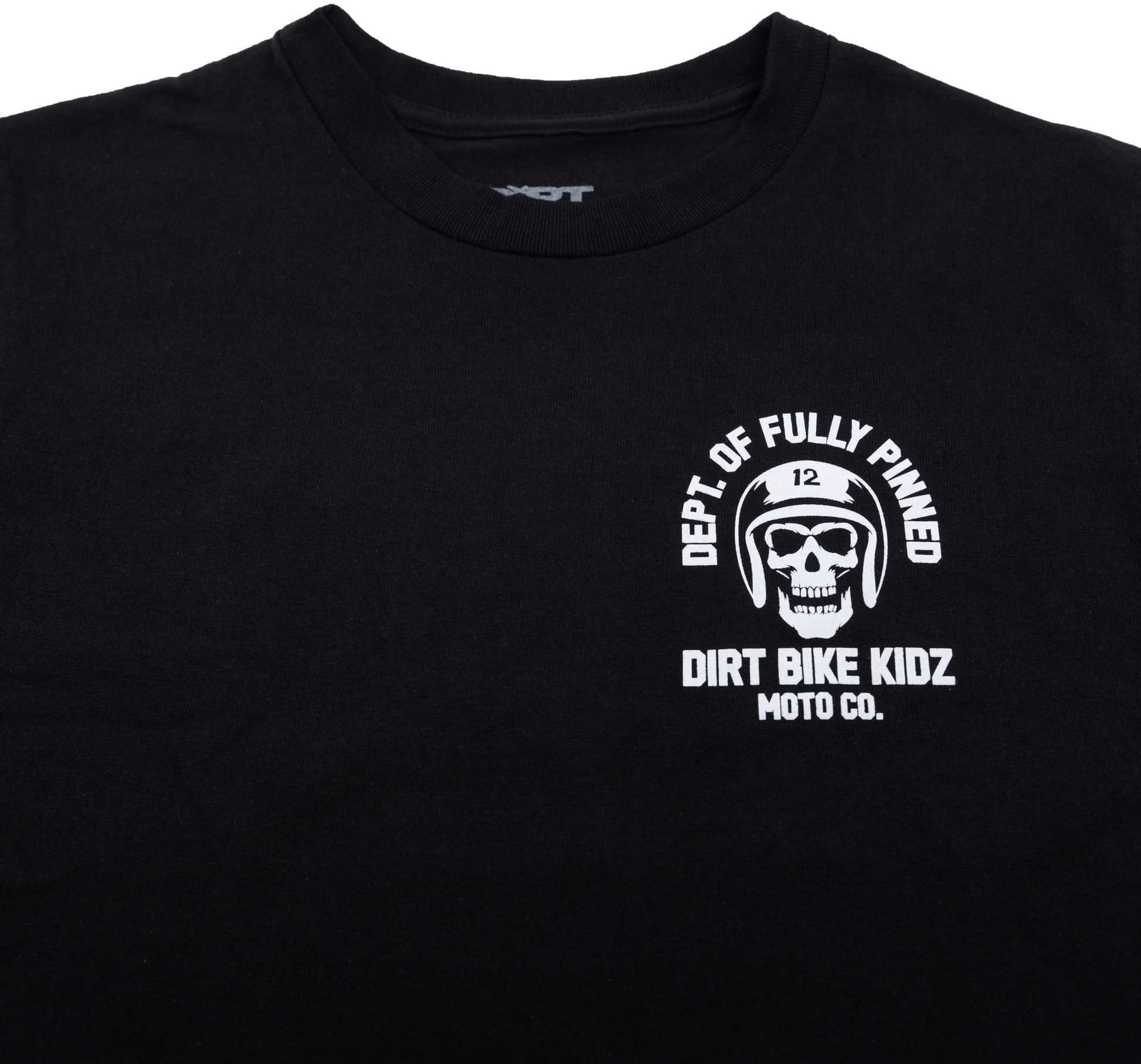 DBK Fully Pinned Tee Black 2X - 100% Cotton 6 oz Standard T-Shirt
