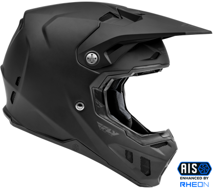 FLY RACING YOUTH FORMULA CC SOLID HELMET MATTE BLACK YL'YL