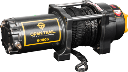 OPEN TRAIL 6000LB WINCH SYNTHETIC ROPE