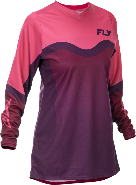 FLY RACING WOMEN'S F-16 JERSEY PINK/MAUVE 2X'X