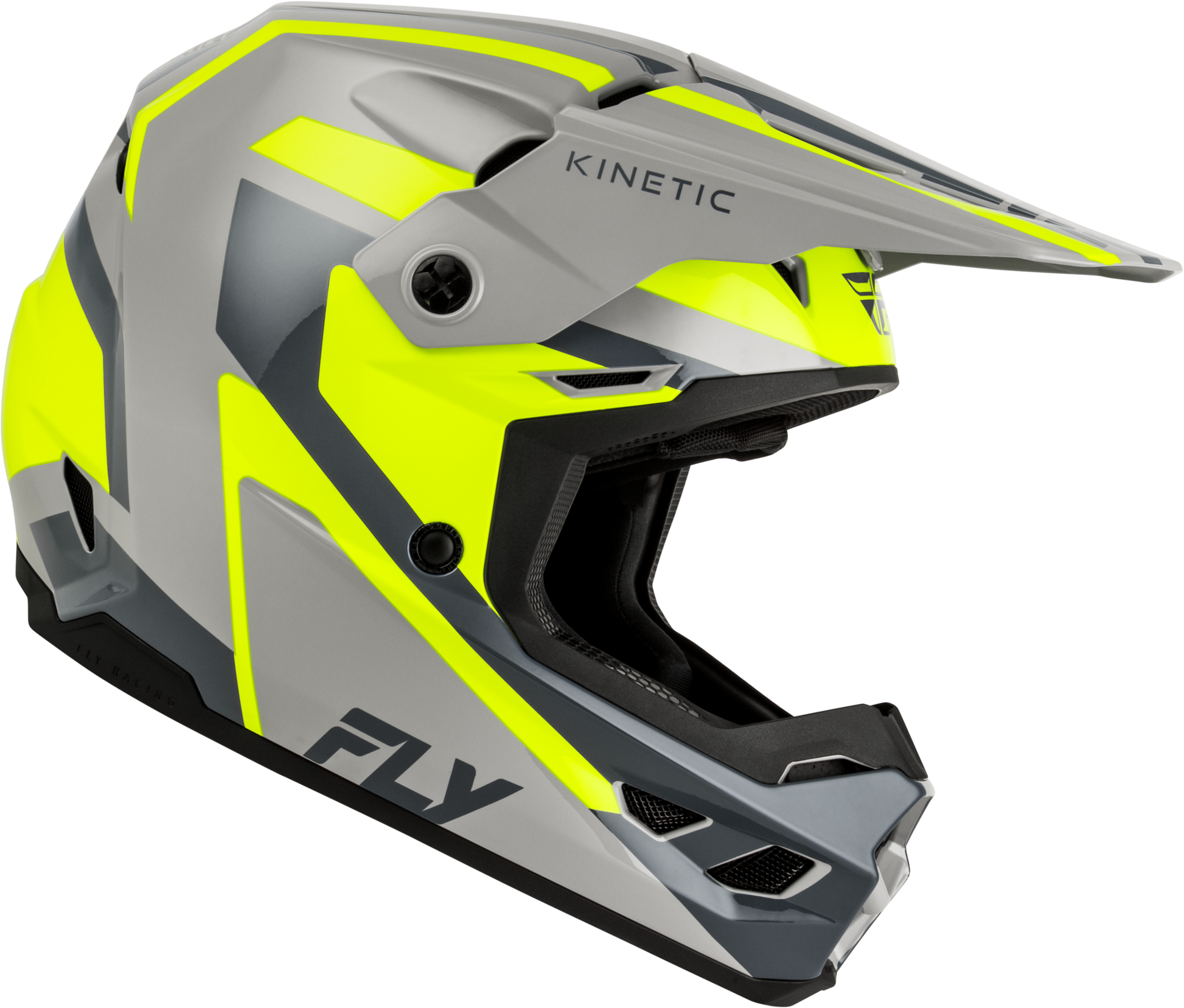 Kinetic Sync Helmet Grey/Hi Vis 2x