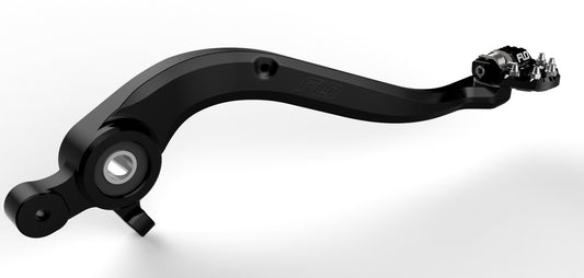 FLO MOTORSPORTS MXBP-522BLK Folding Tip Brake Pedal for Husqvarna & KTM 2017