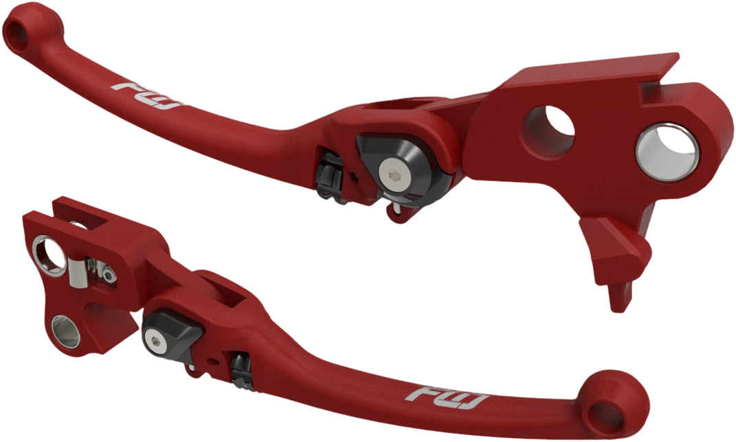 FLO Motorsports HD-809R Mx Style Lever Set for Harley Davidson 2017 Models