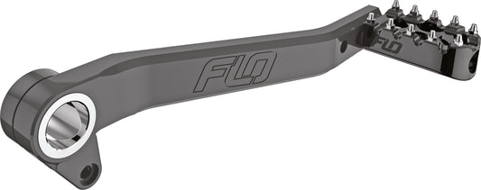 FLO Motorsports HDBP-802BLK Adjustable Brake Pedal for Harley Davidson XL Models