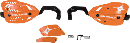 Fire Power 1 1/8-inch Closed Handguard Orange - Probend Design with Center Reach Mounts and Shield Ventilation