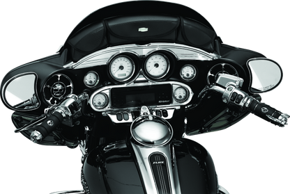 Kuryakyn Stereo Accent for 1996-2013 Harley-Davidson FL Touring Models Chrome - Part #kur3765