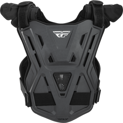 Fly Racing Youth Revel Roost Guard Race Black - Impact Protection with BioFoam Chassis