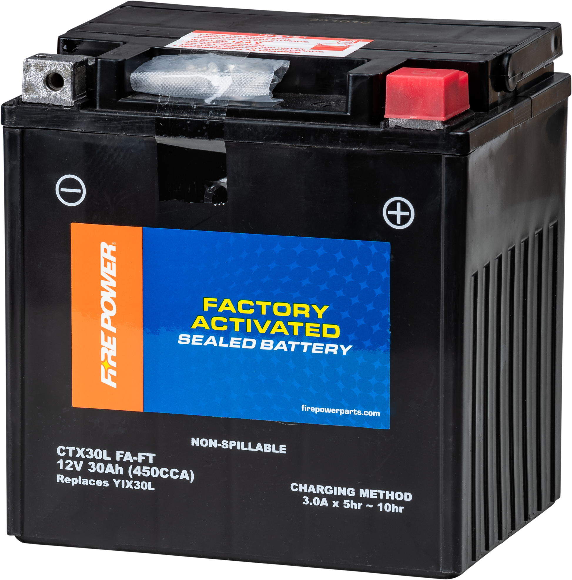 Fire Power CTX30L (FA) FT Sealed Factory Activated Deep Cycle Battery