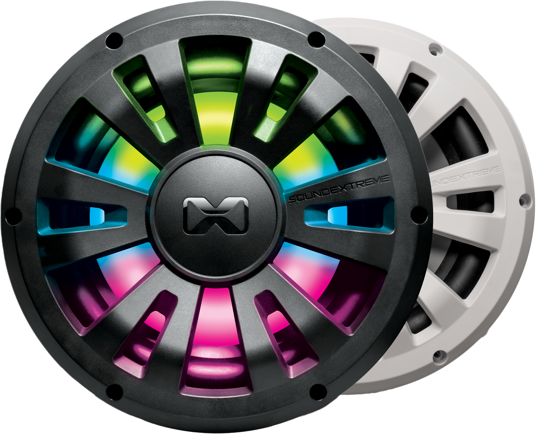 ECOXGEAR SEI-SEXSUB10 10-Inch Wired Marine Subwoofer with RGB LED Lights