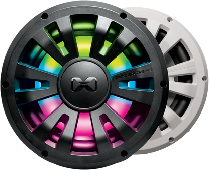 ECOXGEAR SEI-SEXSUB10 10-Inch Wired Marine Subwoofer with RGB LED Lights