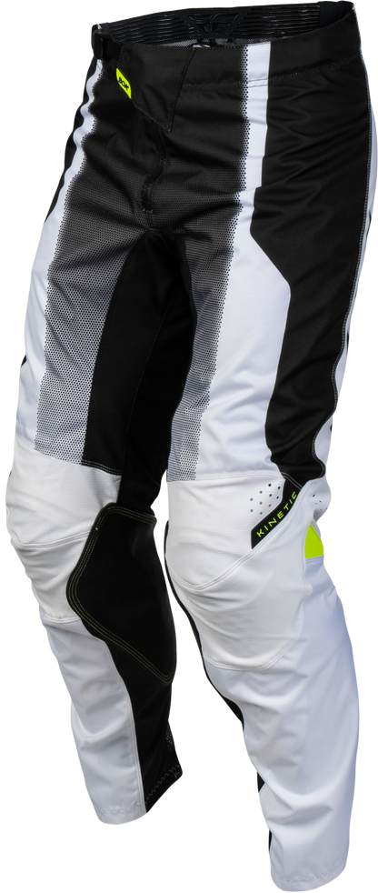 Kinetic Fade Pants White/Black/Hi Vis Sz 40