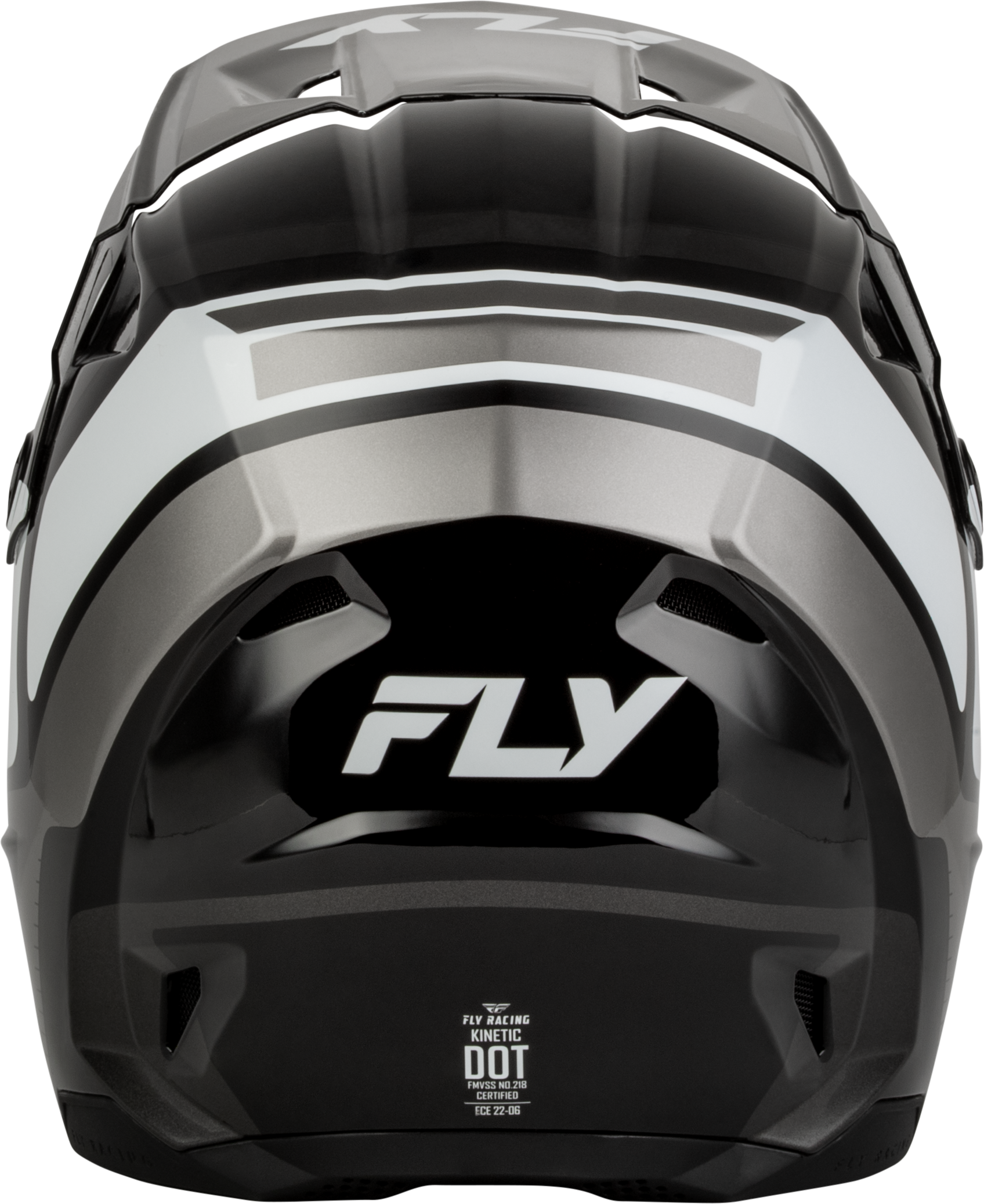 Youth Kinetic Scrap Helmet Black/White/Grey Yl