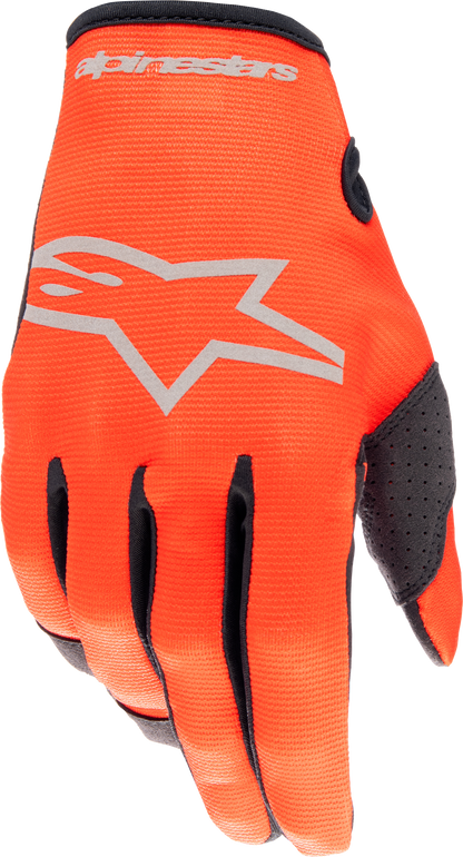 Radar Gloves Hot Orange/Black Xl
