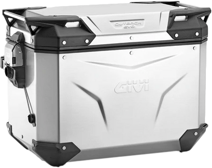 GIVI Outback Evo Smart Case 48L for Right Side – Silver, Model OBKEV48AR