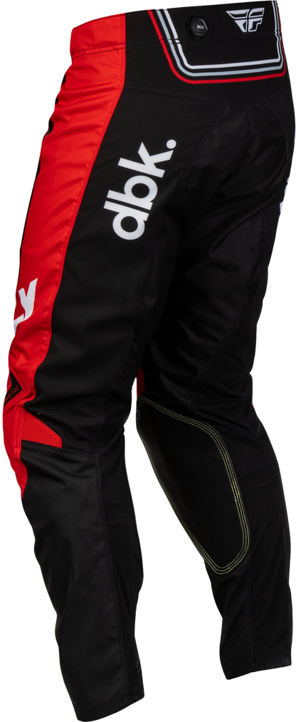 Kinetic Dbk Pants Black/Red/White Sz 36