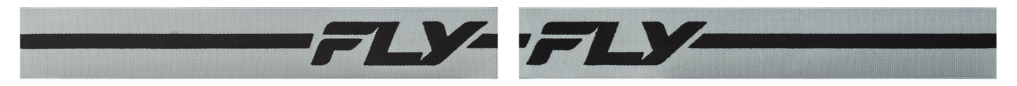 Fly Racing Zone Pro Goggle Grey/Black with Black Mirror Smoke Lens