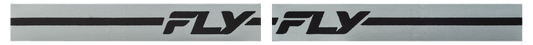 Fly Racing Zone Pro Goggle Grey/Black with Black Mirror Smoke Lens