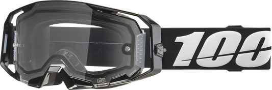 100-Percent Armatic Enduro Moto Goggle with Clear Lens - High Impact Resistant MX Goggles