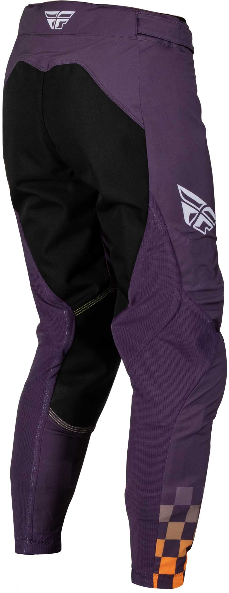 Fly Racing Women's Lite Pants Deep Purple/White/N Coral Size 0/2 – Lightweight Athletic Pants with Comfort Mesh Liner