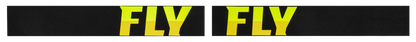 Fly Racing Zone Pro W/C Goggle Black and Hi Vis with Dark Smoke Hydro Lens