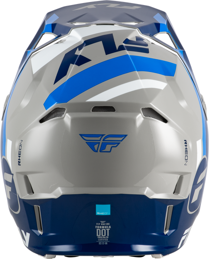 FLY RACING YOUTH FORMULA CP SEAL HELMET NAVY/BLUE/GREY YL'YL